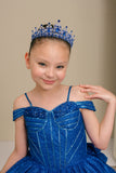 Ariana Royal Sparkle Pageant Gown for Girls