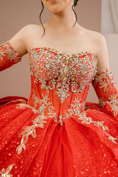 Reina Royale Luxury Quinceañera Ball Gown | Blush Quinceanera Collection