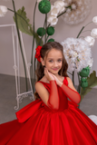Red Girls Pageant Ball Gown | Fashion Couture Dress
