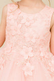 Lila Blossom Girls Dress – Flower Girl & Party Dress