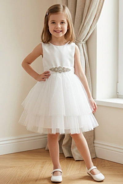 Elara Sky Special Occasion Dress for Girls