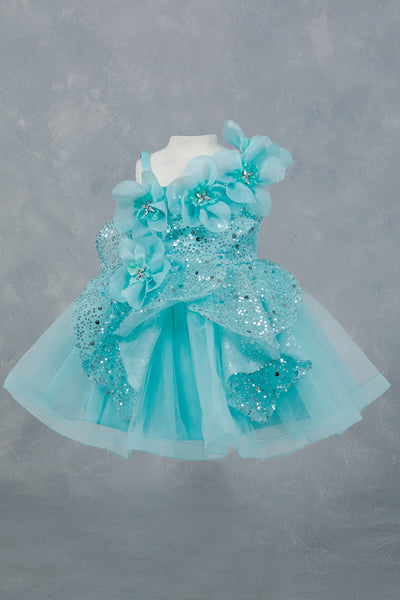 Baby Girl Pageant Dress Flower Girl Birthday Party