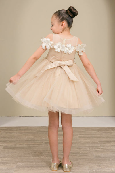 Elena Petal Girls Pageant Party Dress