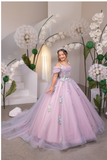 Floral Ombre Girls Pageant Gown | Fashion Couture