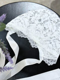 Isla White Lace Baby Dress – Baptism & Special Occasion