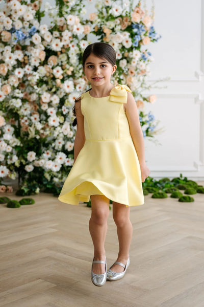 Teter Warm Couture Yellow Girls Party Dress – Solenne
