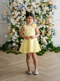 Teter Warm Couture Yellow Girls Party Dress – Solenne