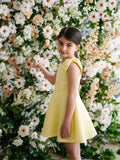 Teter Warm Couture Yellow Girls Party Dress – Solenne