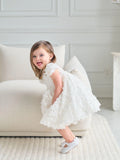 Baby Girl Aliyah All Over Lace Baptism Dress By Teter Warm Couture