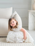 Baby Girl Aliyah All Over Lace Baptism Dress By Teter Warm Couture