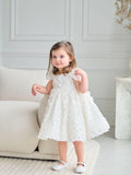 Baby Girl Aliyah All Over Lace Baptism Dress By Teter Warm Couture