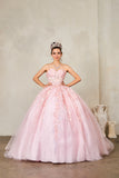 Aurelia Belle Gown – Blush Pink Quinceañera Dress