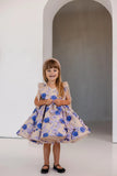 Kids Floral Embroidered Dress | Lily Couture | Girls Pageant & Flower Girl Dress