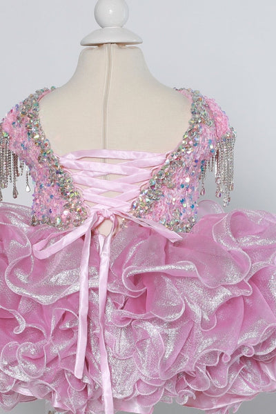 C203 - Sugar Kayne Girls Pageant Cupcake Princess Dress