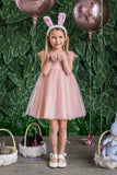 Lovely Kids Dress With Pearl Bodice 
