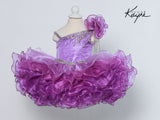 Sugar Kayne Girls Beautiful Organza Ombre Cupcake Pageant Dress