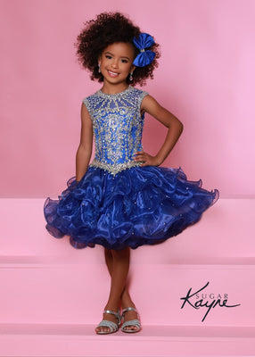 C210 - Sugar Kayne Kids Pageant Party Cupcake Dress