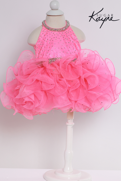 Sugar Kayne Cupcake Pageant Dress – Bubblegum Pink Girls Pageant Dress