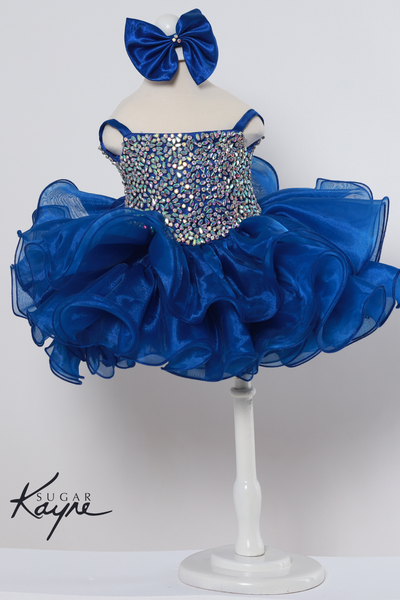 Sugar Kayne Rhinestone Cupcake Pageant Dress