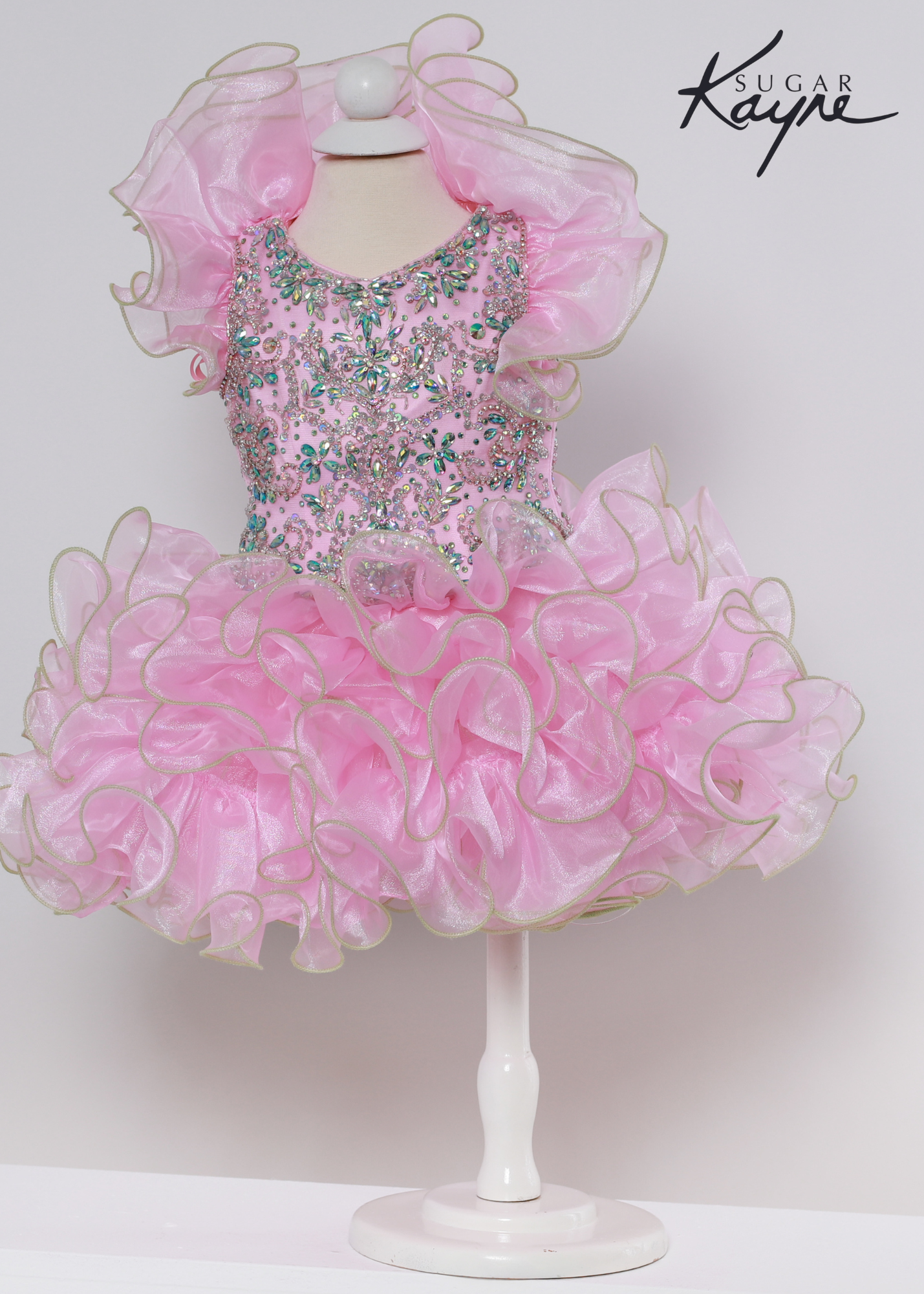 Stunning Girls Sugar Kayne Pageant Special Occasion Party Dress