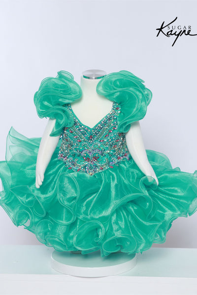 Sugar Kayne Zahra Cupcake Dress – Baby Pageant Gown