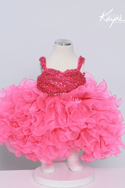 Sugar Kayne Baby Pageant Cupcake Dress – Ruffle Ball Gown