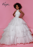 Sugar Kayne By Johnathan Kayne Girls Pageant Flower Girl Party Ball Gown