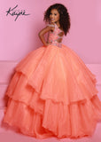 Sugar Kayne By Johnathan Kayne Exciting Girls Pageant Party Ballgown 