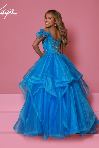 Sugar Kayne Girls Pageant Dress | Sparkle Ball Gown Couture