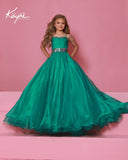Sugar Kayne Girls Pageant Ballgown | Luxury Sparkle Dress