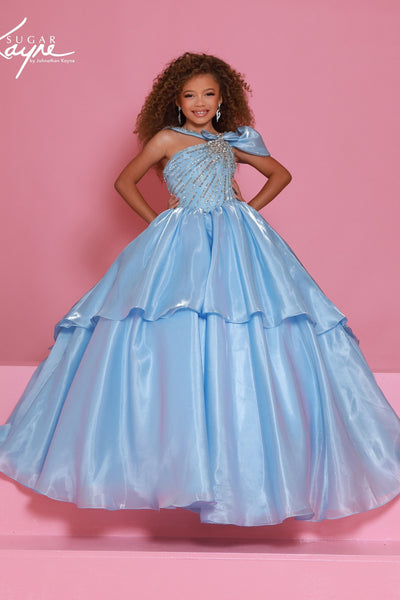 Luxury Girls Pageant Dress • Sugar Kayne Ball Gown
