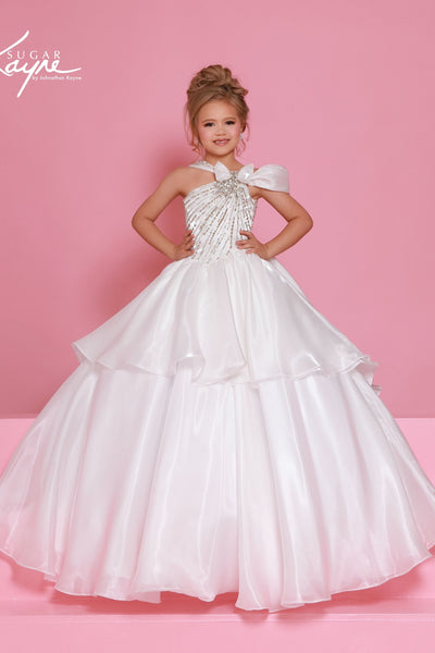 Luxury Girls Pageant Dress • Sugar Kayne Ball Gown