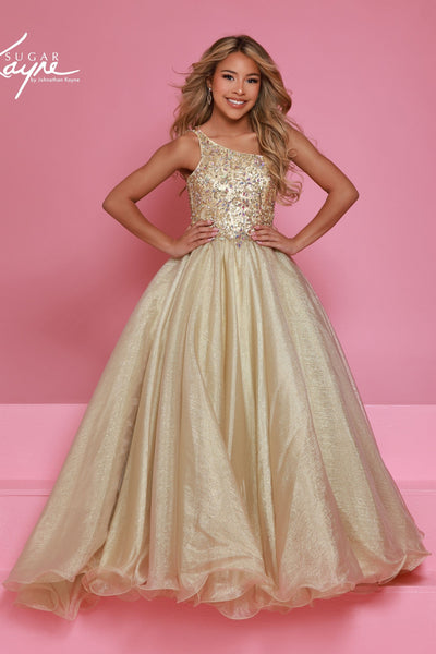 Sugar Kayne Girls Pageant Dress | Sparkle Ball Gown Couture