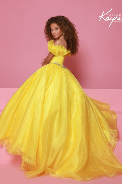 Girls Pageant Ballgown | Sugar Kayne Couture Show Dress