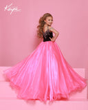 Sugar Kayne Girls Pageant Dress – Beaded Bodice Ballgown