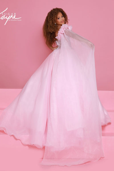 Sugar Kayne Girls Pageant Dress Crystal Ball Gown
