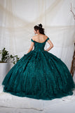 Mireya Emerald Quinceañera Dress – Princess Collection