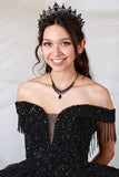 Black Glitter Ball Gown | Princess Collection Dress