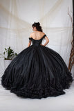 Black Glitter Ball Gown | Princess Collection Dress