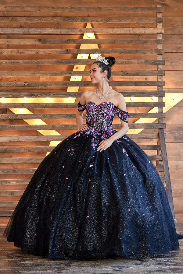 Alessandra Bloom Pink Princess Ball Gown | Quinceañera Dress