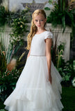 Teter Warm Couture Girls Lace Tulle Communion Special Occasion Dress