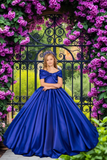 Amarielle Royal Blue Gown | Fashion Couture