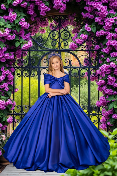 Amarielle Royal Blue Gown | Fashion Couture