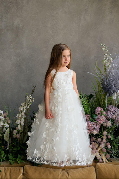 Teter Warm Couture Lacey Flower Girl Special Occasion Dress