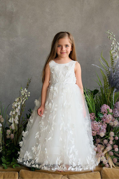 Teter Warm Couture Lacey Flower Girl Special Occasion Dress