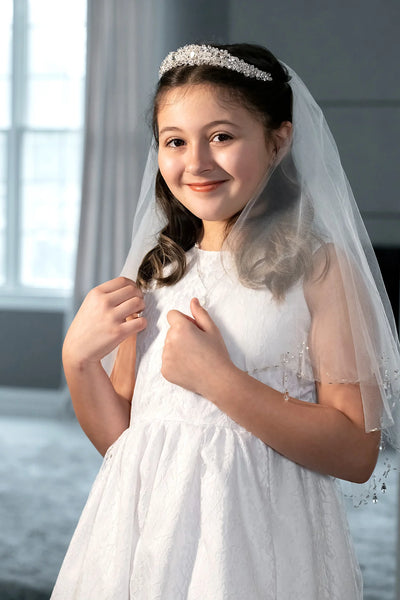 Italian Swarovski Crystal First Communion Tiara