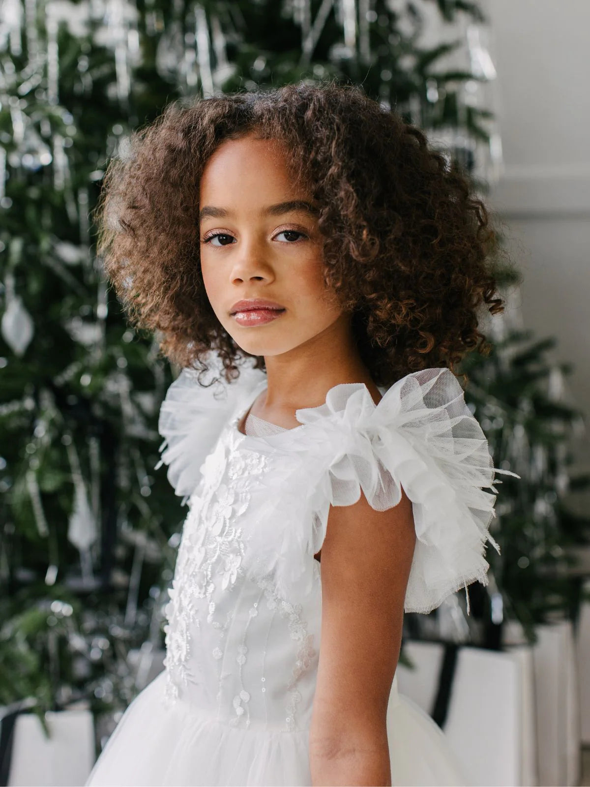 Girls Special Occasion Flower Girl 1st Communion Dress - Teter Warm 