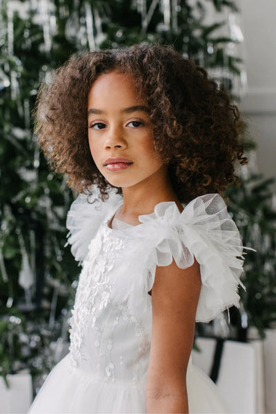 Girls Special Occasion Flower Girl 1st Communion Dress - Teter Warm 