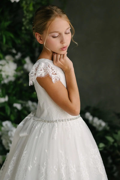 Teter Warm Couture Girls Wedding Flower Girl Communion Special Occasion Dress