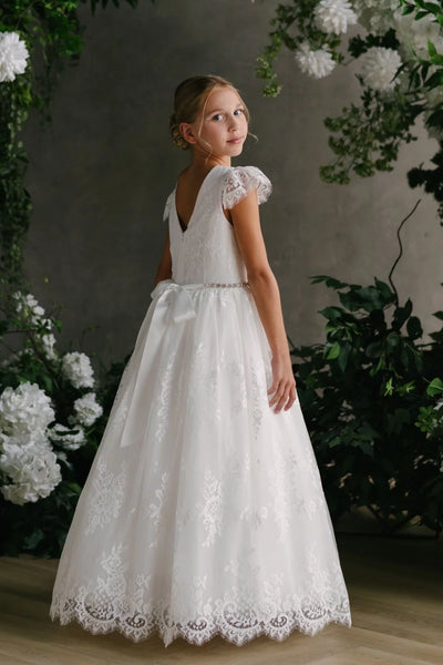 Teter Warm Couture Girls Wedding Flower Girl Communion Special Occasion Dress